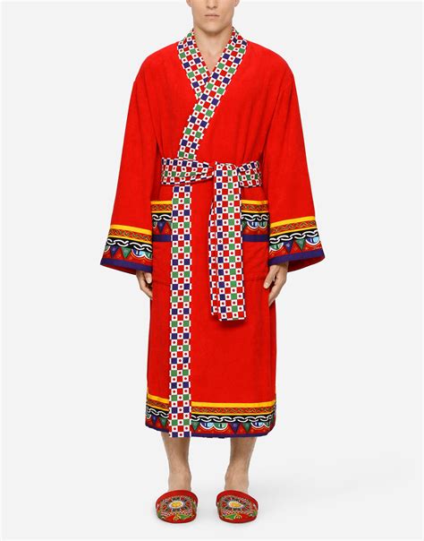 zara robe dolce gabbana|dolce and gabbana bathrobes.